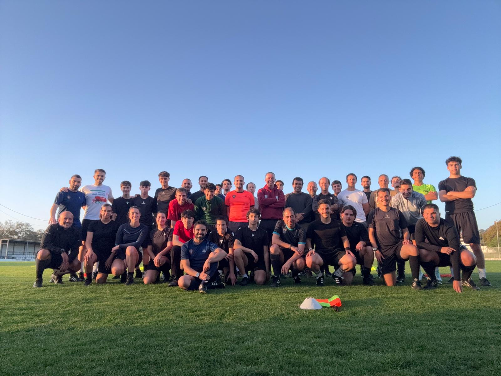  Visita técnica federativa ao centro de treinos dedicado à arbitragem em Palmela